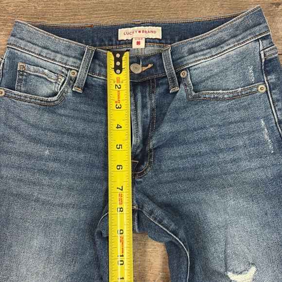 SOLD IN STORE Lucky Brand Sweet High Rise Straight Jeans 2/26A - Picture 9 of 11